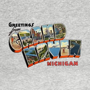 Greetings from Grand Haven Michigan T-Shirt